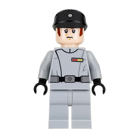 Imperial Officer - Light Bluish Gray Uniform Lego® - sw0775