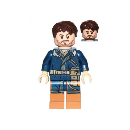 Cassian Andor (Dark Blue Coat) Lego® - sw0790