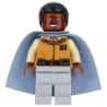Lando Calrissian - General Insignia (Light Bluish Gray Legs) Lego® - sw0818