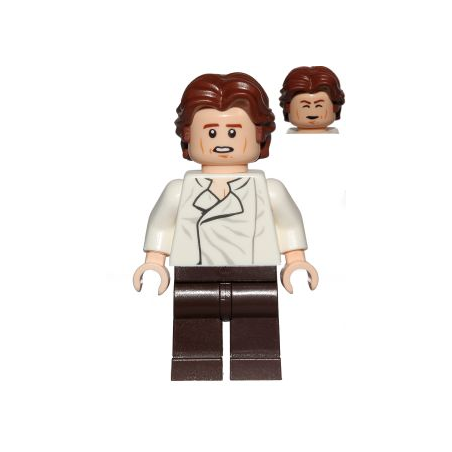Han Solo - White Shirt with Wrinkles on Front