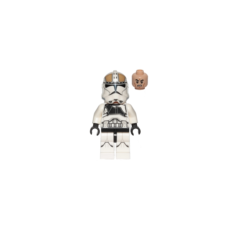 Clone Trooper Gunner (Phase 2) - Scowl Lego® - sw0837