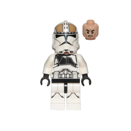 Clone Trooper Gunner (Phase 2) - Scowl Lego® - sw0837