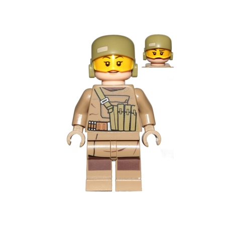 Resistance Trooper (Female) - Dark Tan Hoodie Jacket