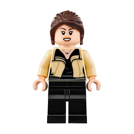 Qi'ra - Tan Jacket Lego® - sw0920