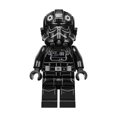 Imperial TIE Fighter Pilot - Light Nougat Head