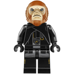 Dryden's Guard (Hylobon Enforcer) - Closed Mouth Lego® - sw0954