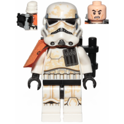 Sandtrooper Squad Leader (Captain) - Orange Pauldron