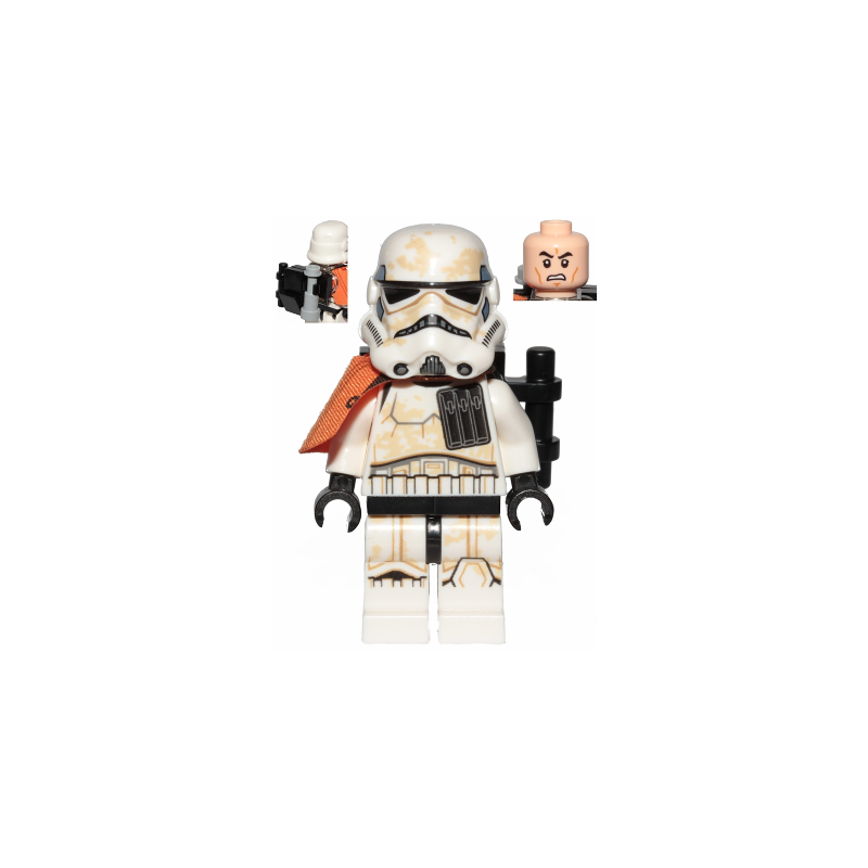 Sandtrooper Squad Leader (Captain) - Orange Pauldron