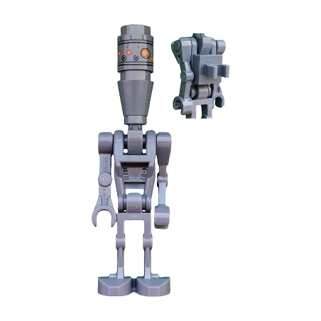 IG-88 without Round 1 x 1 Plate Lego® - sw0968