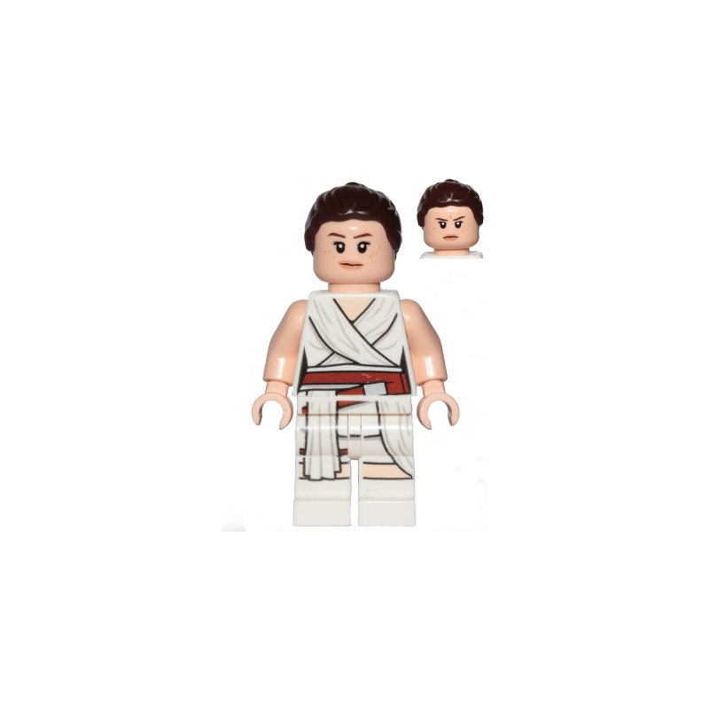 Rey - White Tied Robe Lego® - sw1054