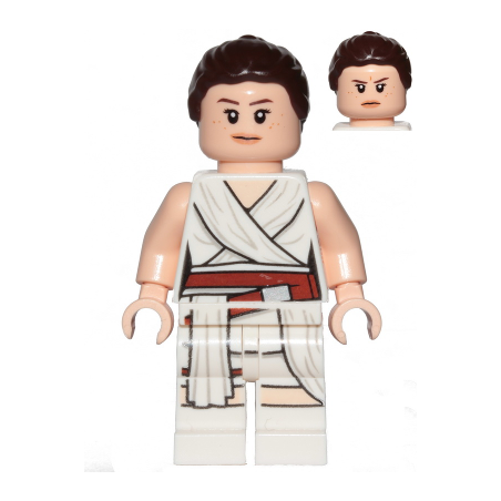 Rey - White Tied Robe Lego® - sw1054