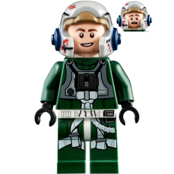 Rebel Pilot A-wing (Open Helmet