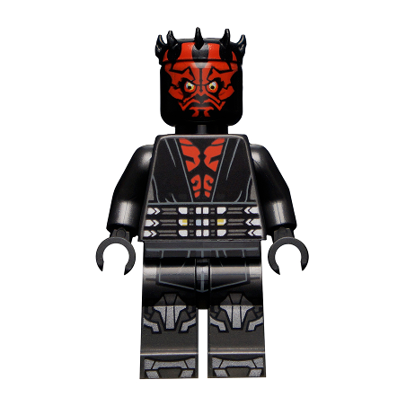Darth Maul - Printed Legs with Silver Armor Lego® - sw1155