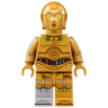 C-3PO - Molded Light Bluish Gray Right Foot