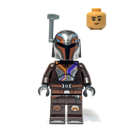 Sabine Wren - Dark Brown Armor Lego® - sw1302