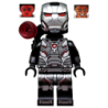 War Machine - Black and Silver Armor with Backpack Lego® - col334