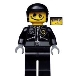 Scribble-Face Bad Cop