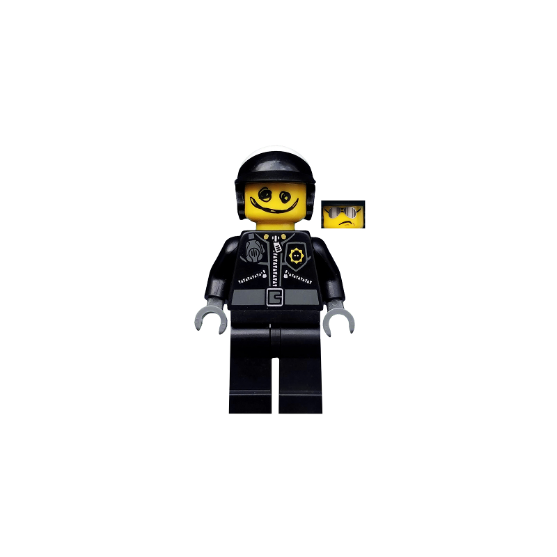 Scribble-Face Bad Cop