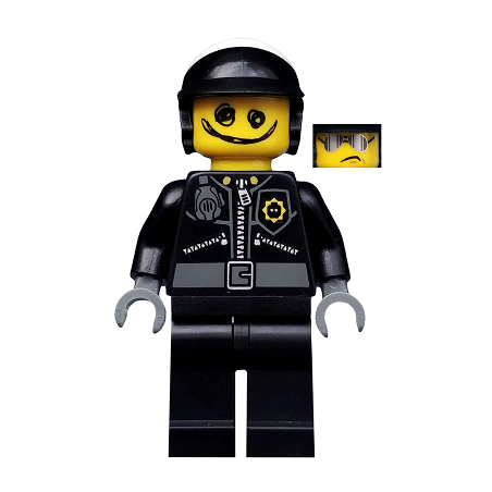 Scribble-Face Bad Cop