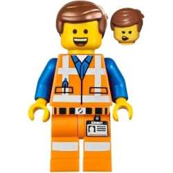 Emmet - Wide Smile with Teeth and Tongue Lego® - tlm072