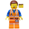 Emmet - Lopsided Open Mouth Smile Lego® - tlm096