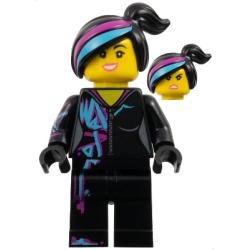 Lucy Wyldstyle with Magenta Lined Hoodie Lego® - tlm103