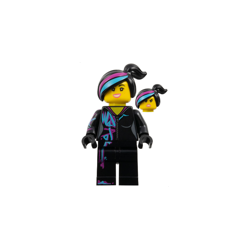 Lucy Wyldstyle with Magenta Lined Hoodie Lego® - tlm103
