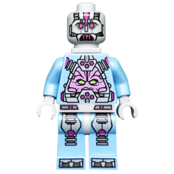The Kraang - Medium Blue Exo-Suit Body with Jet Pack Lego® - tnt006