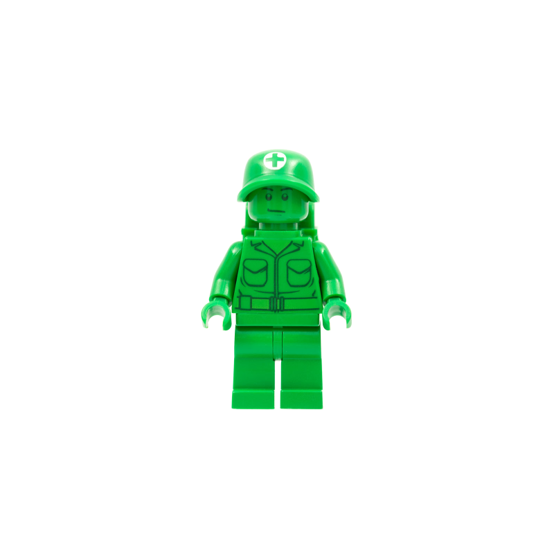 Green Army Man - Medic with Backpack Lego® - toy002