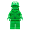 Green Army Man - Medic with Backpack Lego® - toy002