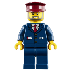Dark Blue Suit with Train Logo