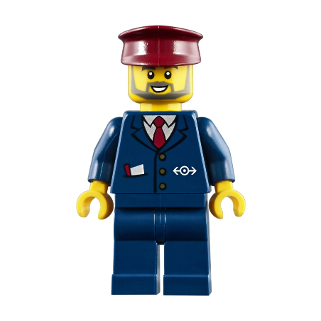 Dark Blue Suit with Train Logo