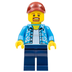 Man with Hawaiian Shirt