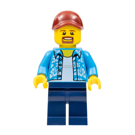 Man with Hawaiian Shirt