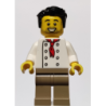 Chef - White Torso with 8 Buttons
