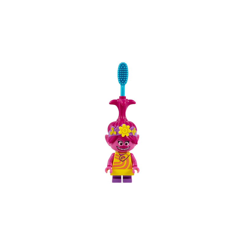 Poppy - Medium Azure Hairbrush Lego® - twt006