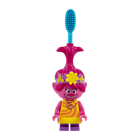 Poppy - Medium Azure Hairbrush Lego® - twt006