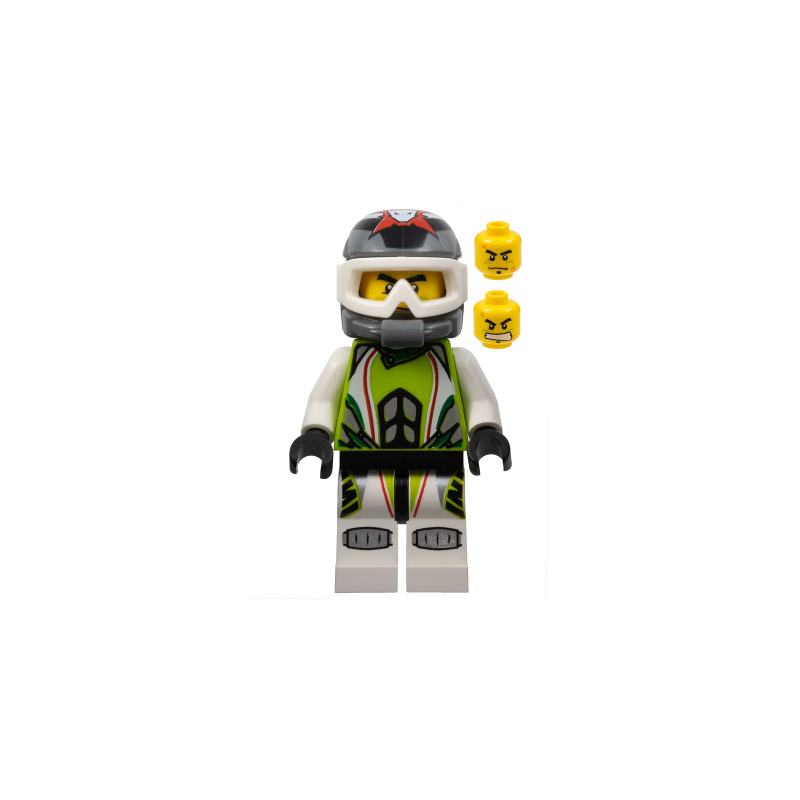 Team X-treme Daredevil 1 (REX-treme) - Dirtbike Helmet Lego® - wr001