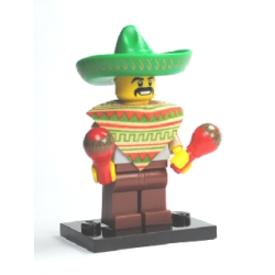 Mariachi / Maraca Man Série 2 Lego® - col02-1