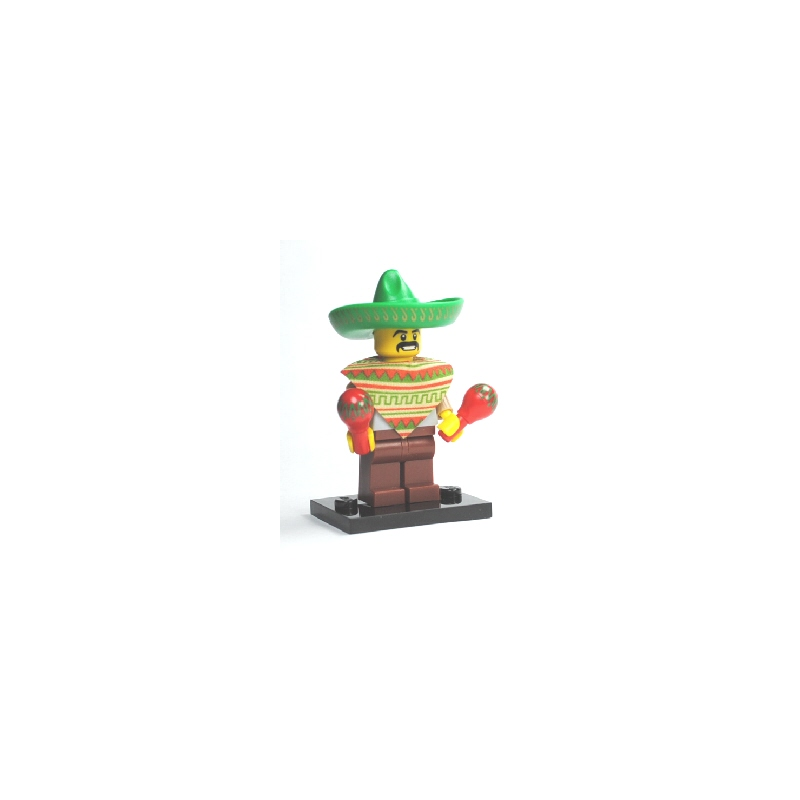 Mariachi / Maraca Man Série 2 Lego® - col02-1