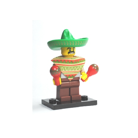 Mariachi / Maraca Man Série 2 Lego® - col02-1