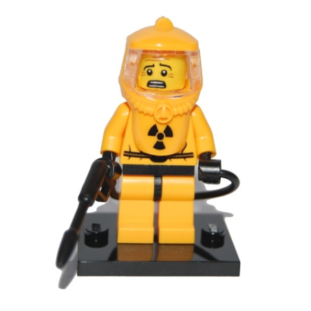 Hazmat Guy Série 4 Lego® - col04-13