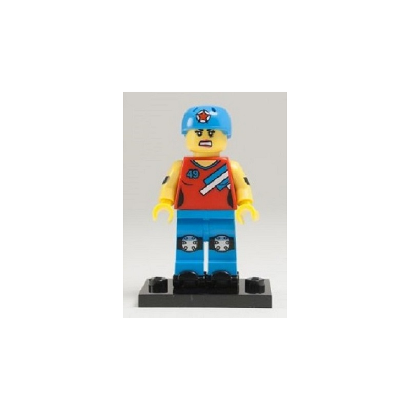 Roller Derby Girl Série 9 Lego® - col09-8