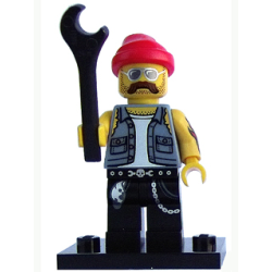 Motorcycle Mechanic Série 10 Lego® - col10-16