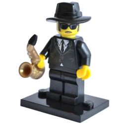 Saxophone Player Série 11 Lego® - col11-12