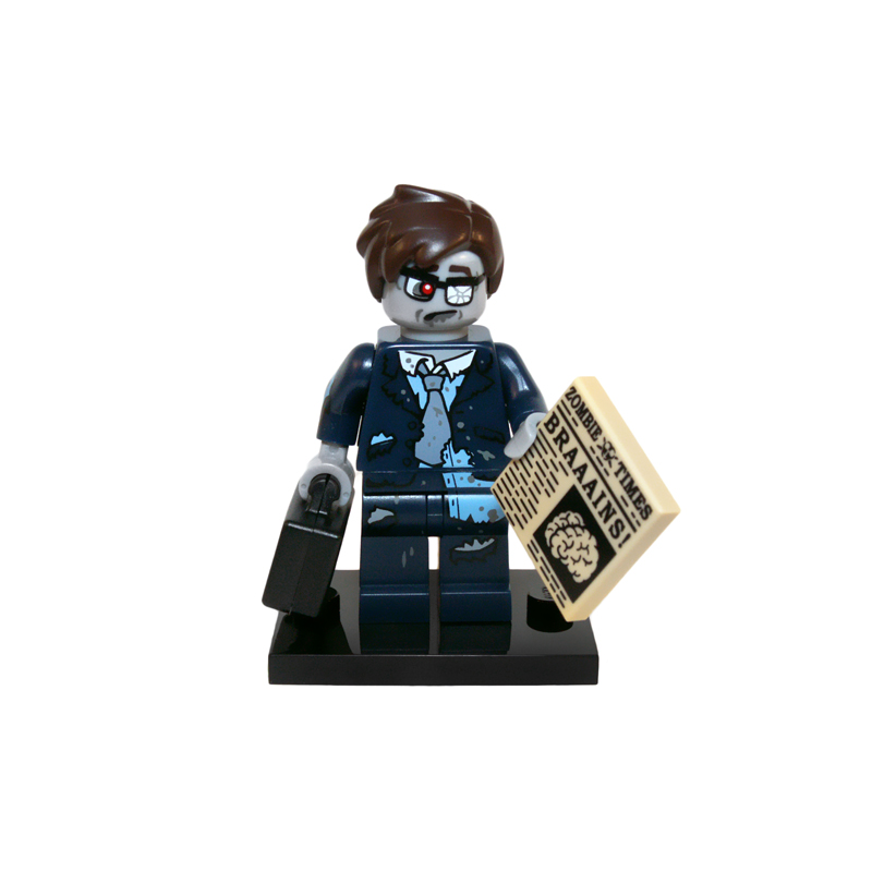 Zombie Businessman Série 14 Lego® - col14-13