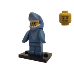 Shark Suit Guy Série 15 Lego® - col15-13