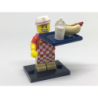 Hot Dog Vendor Série 17 Lego® - col17-6