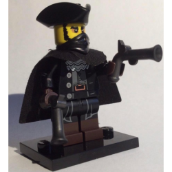 The Mystery Man (Highwayman) Série 17 Lego® - col17-16