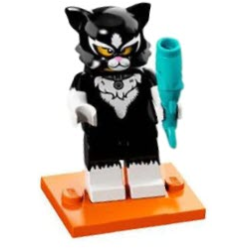Cat Costume Girl Série 18 Lego® - col18-12